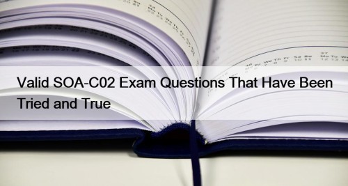 Valid SOA-C02 Exam Questions That Have Been Tried and True